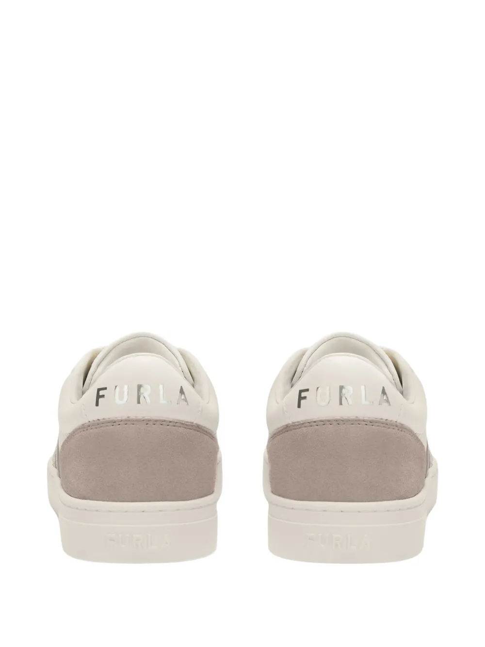 Furla Step glitter-embellishment sneakers Wit