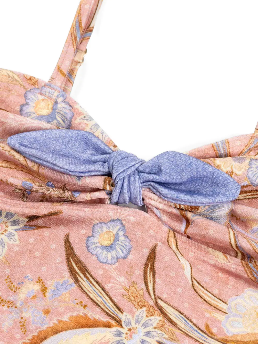 ZIMMERMANN Kids Badpak met bloemenprint Roze
