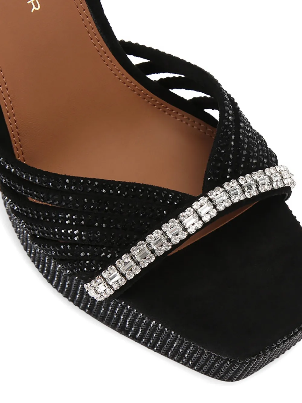 Kurt Geiger London Sandalen verfraaid met kristallen Zwart