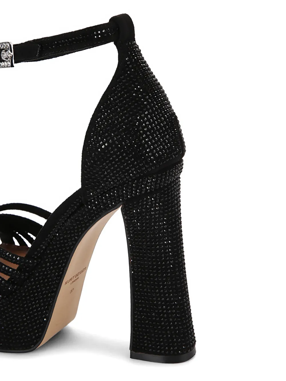 Kurt Geiger London Sandalen verfraaid met kristallen Zwart