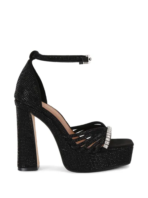 Kurt Geiger London sandalias con detalles de cristal y plataforma