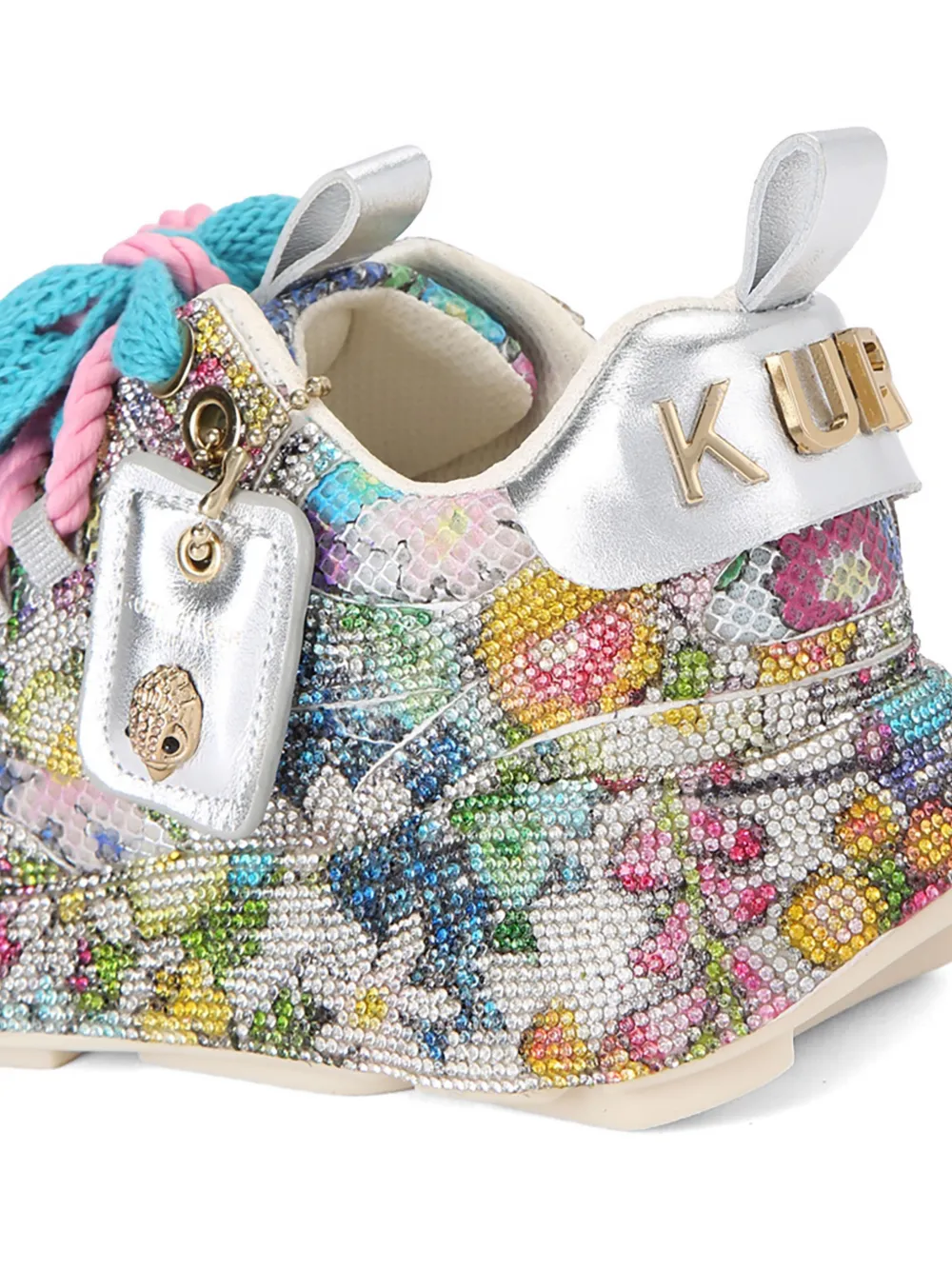 Kurt Geiger London Kurt Runner sneakers met pailletten Wit