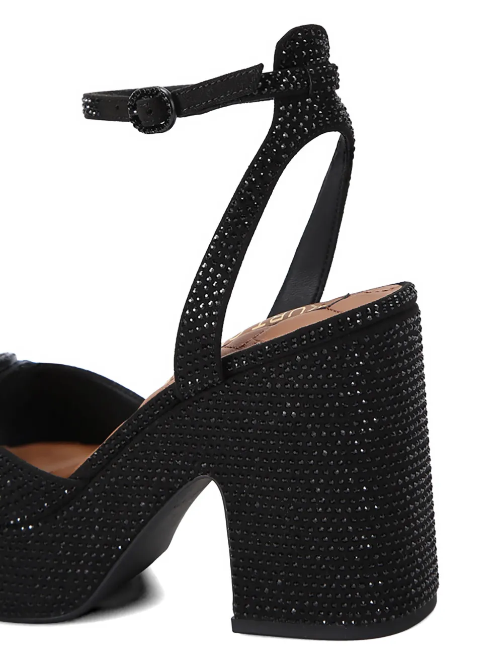 Kurt Geiger London Chelsea sandalen verfraaid met kristallen Zwart