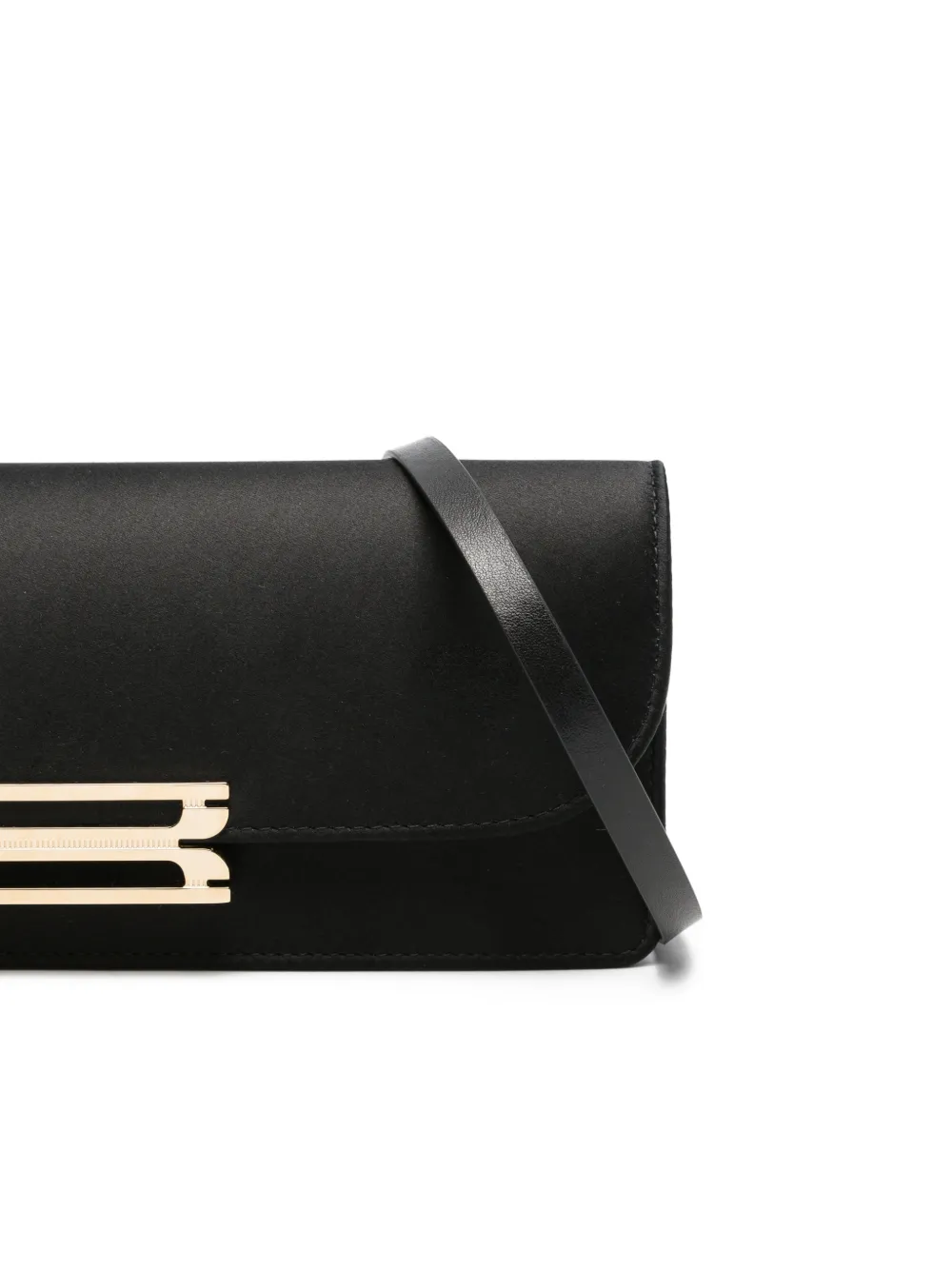 Victoria Beckham Dorian East-West clutch Zwart