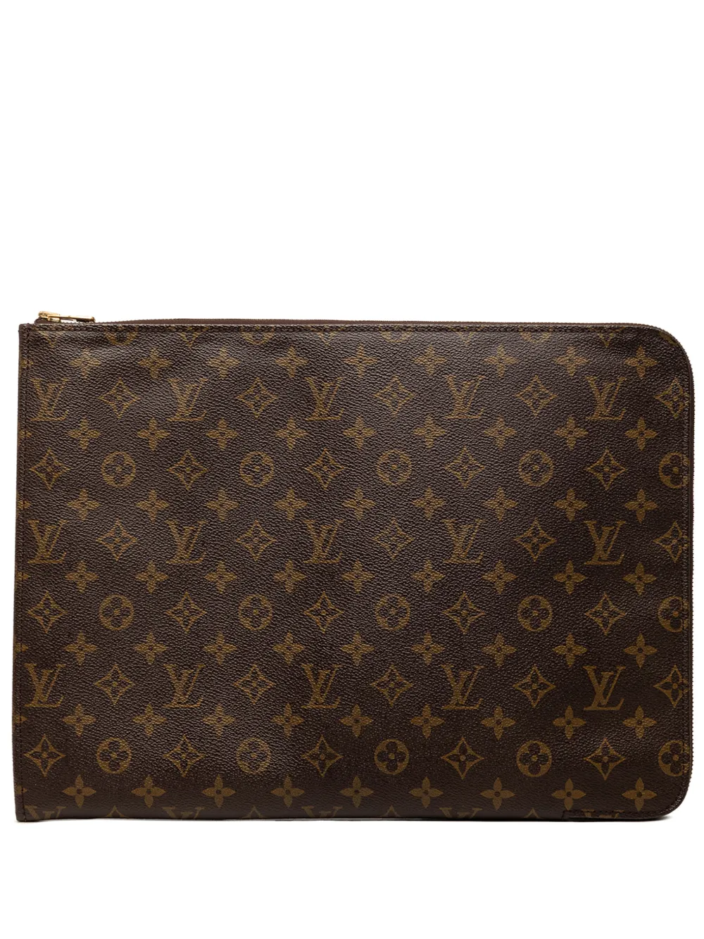 Louis Vuitton Pre-Owned 1996 Monogram Poche Documents Portfolio business bag - Braun