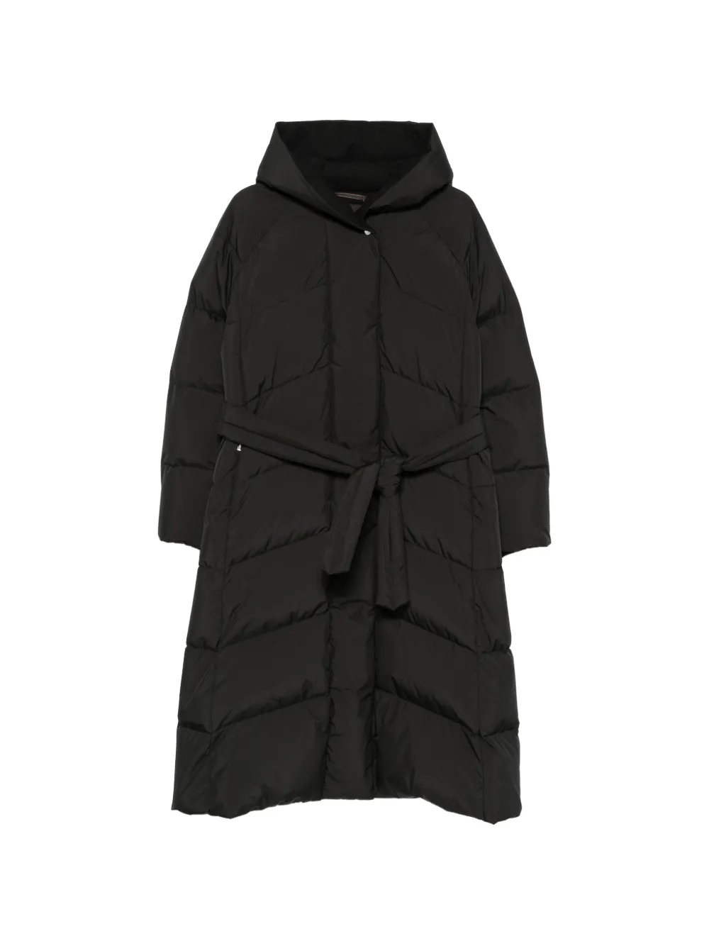 Moorer Wintra puffer coat - Black