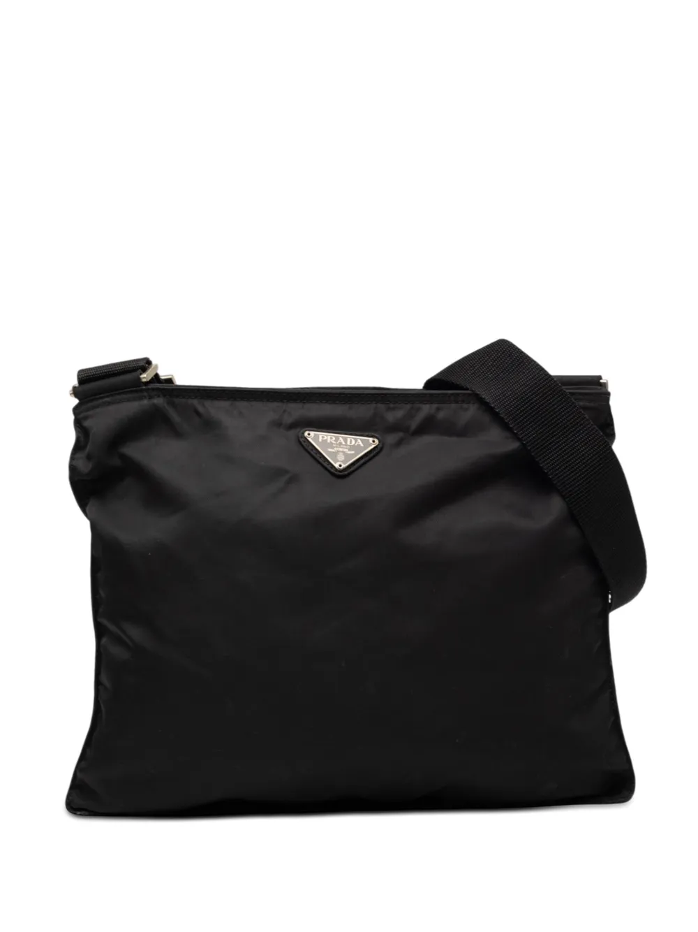 Prada Pre-Owned 2000-2013 Tessuto Zip Top crossbody bag - Nero