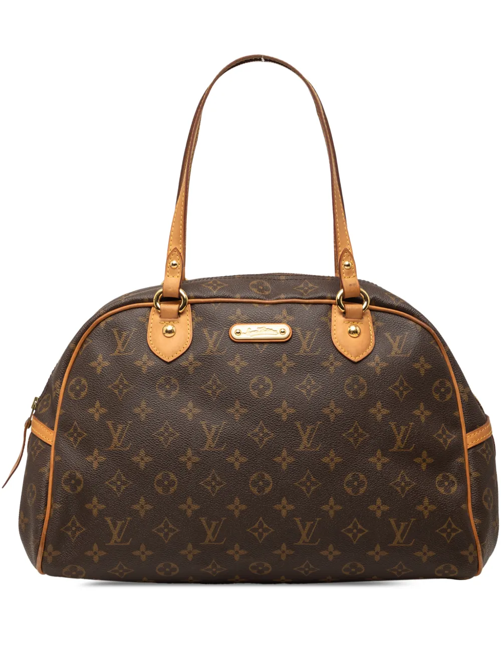 Louis Vuitton Pre-Owned 2008 Monogram Montorgueil GM shoulder bag - Marrone