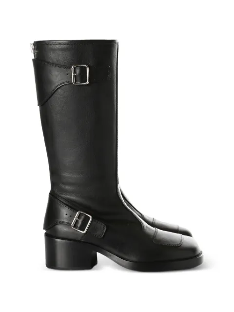 Ann Demeulemeester botas biker Balo con hebilla