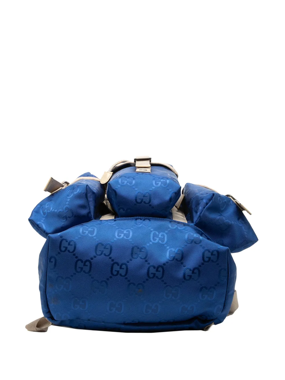 Gucci Pre-Owned 2016-2026 GG Nylon Off The Grid Backpack | Blue
