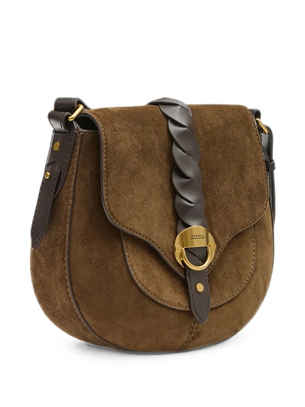 ISABEL MARANT Kleine Altay tas met schouderband Bruin