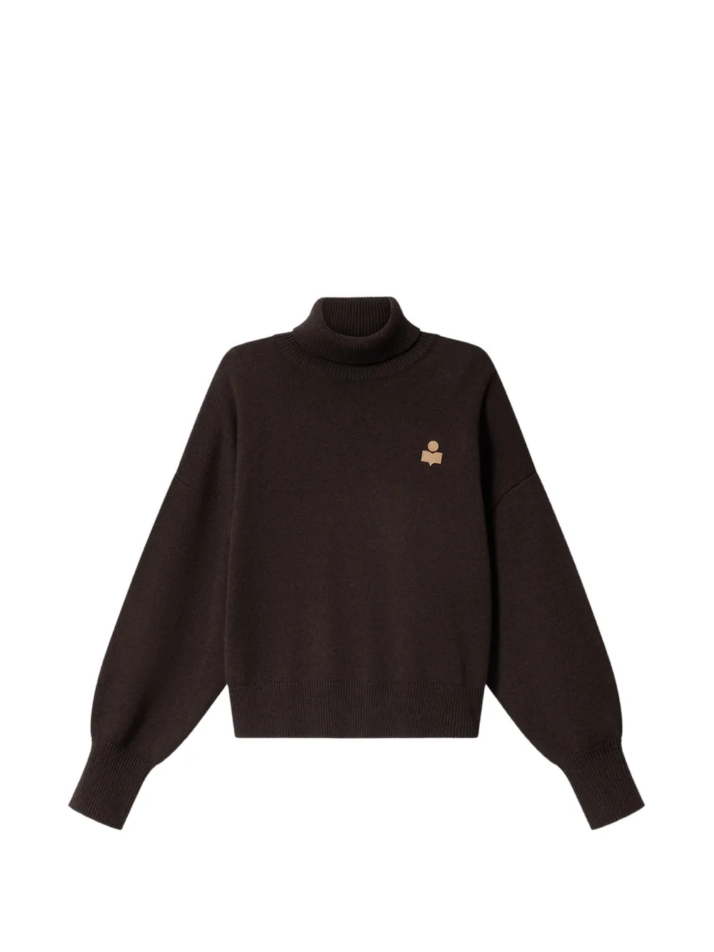 MARANT ÉTOILE Nasha logo-embroidered sweater - Braun
