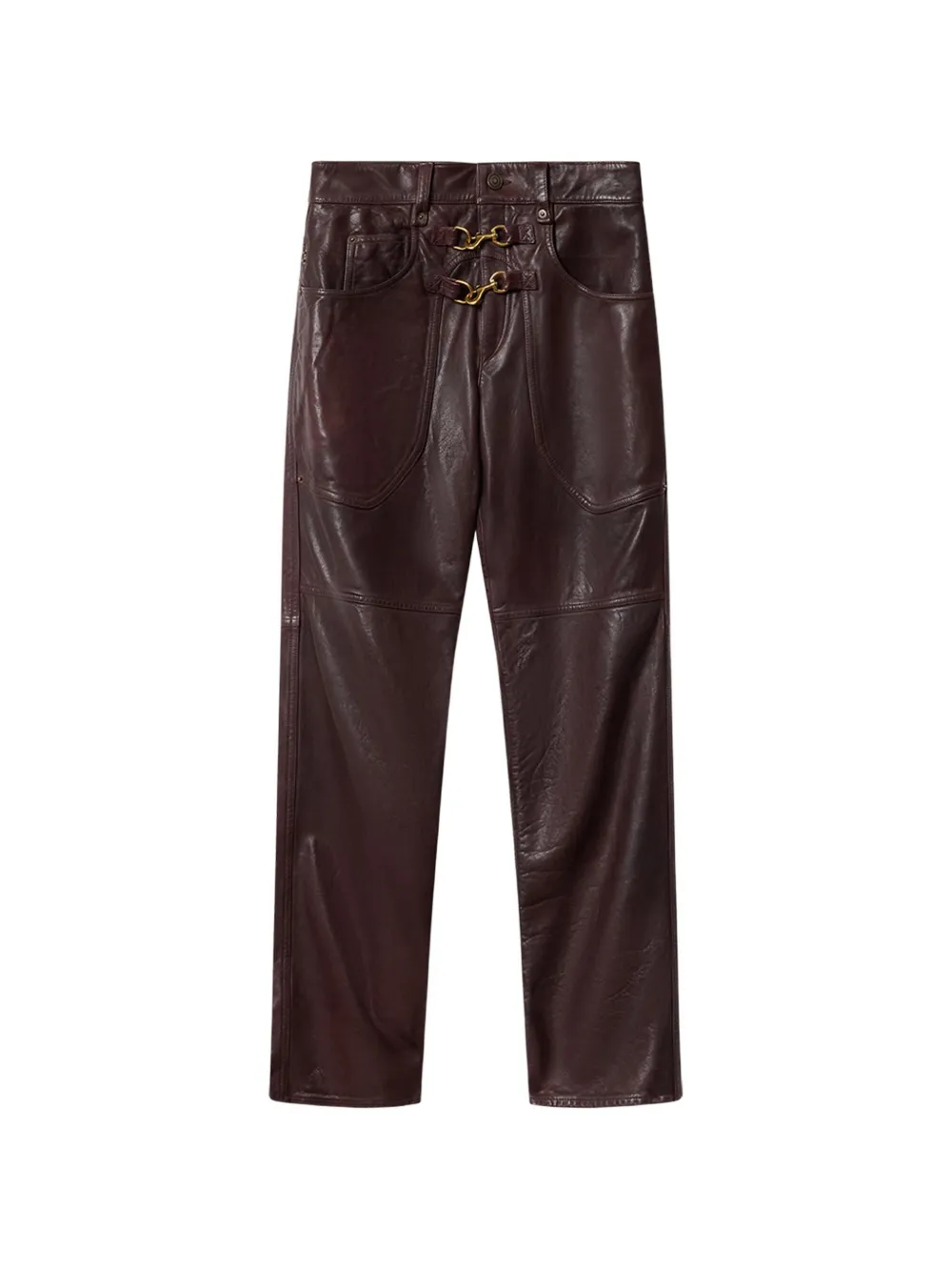 ISABEL MARANT Brinley trousers - Brown