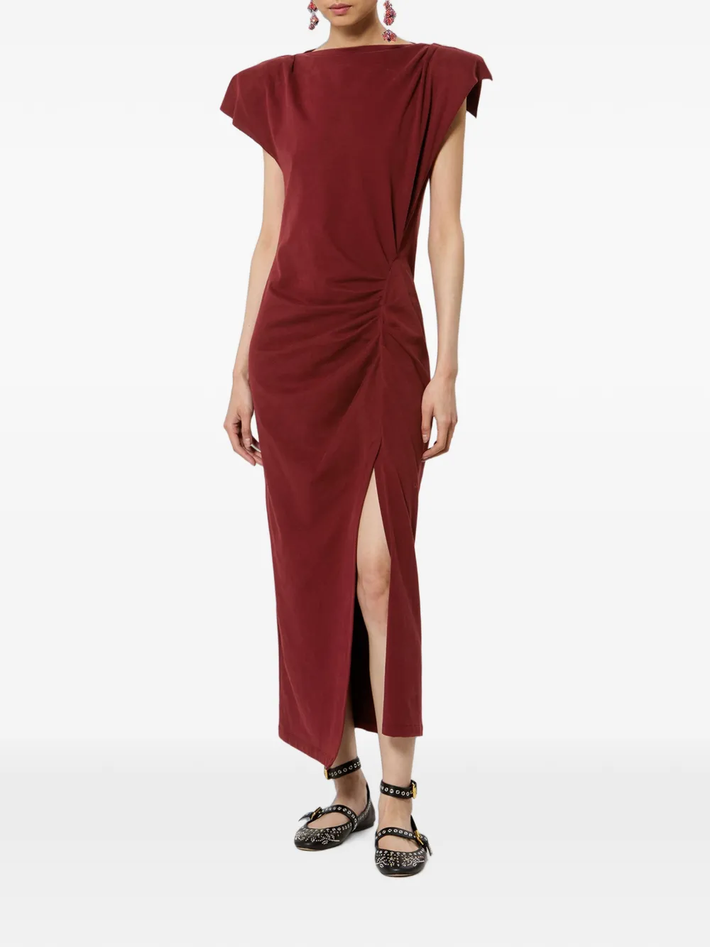 ISABEL MARANT Nadela jurk Rood