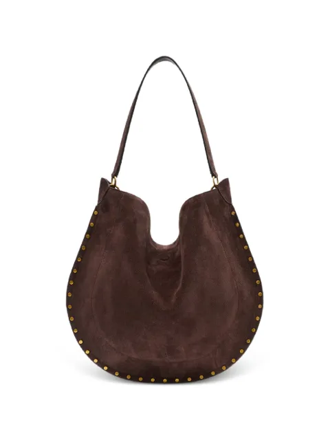 ISABEL MARANT Oskan hobo soft suede calfskin shoulder bag