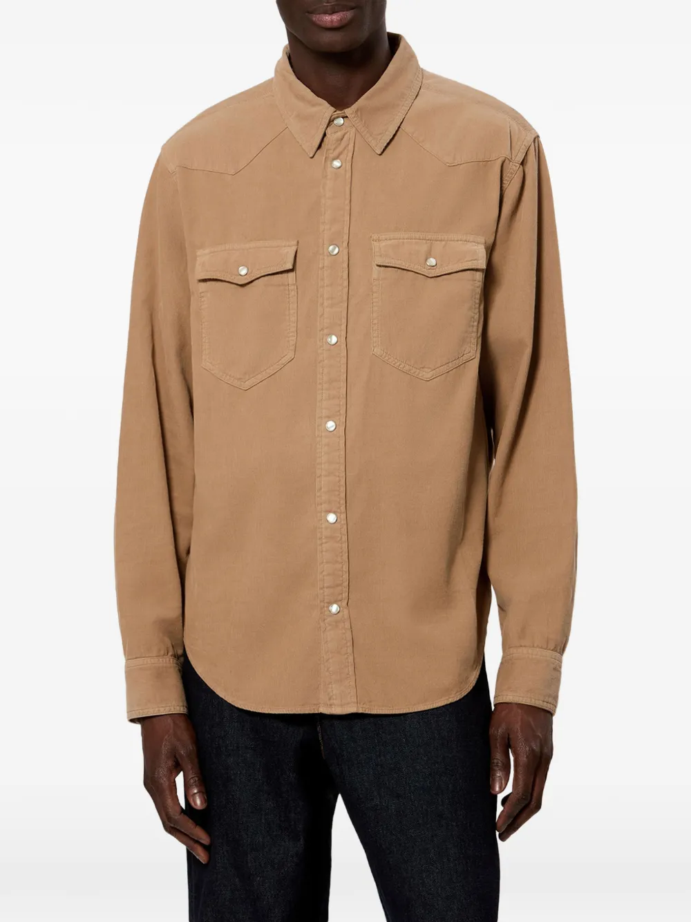 MARANT Vasco overhemd Beige