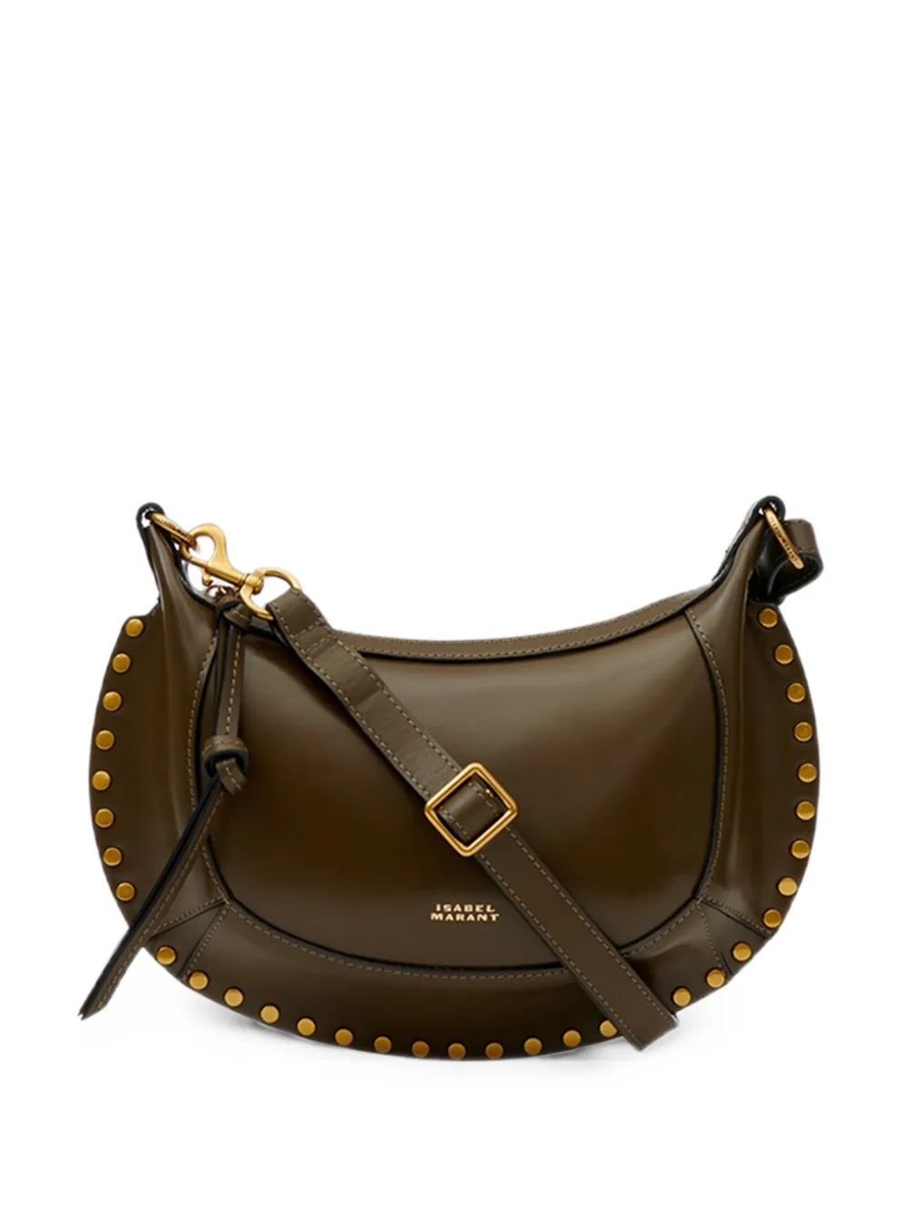 ISABEL MARANT Oskan Moon shoulder bag - Braun