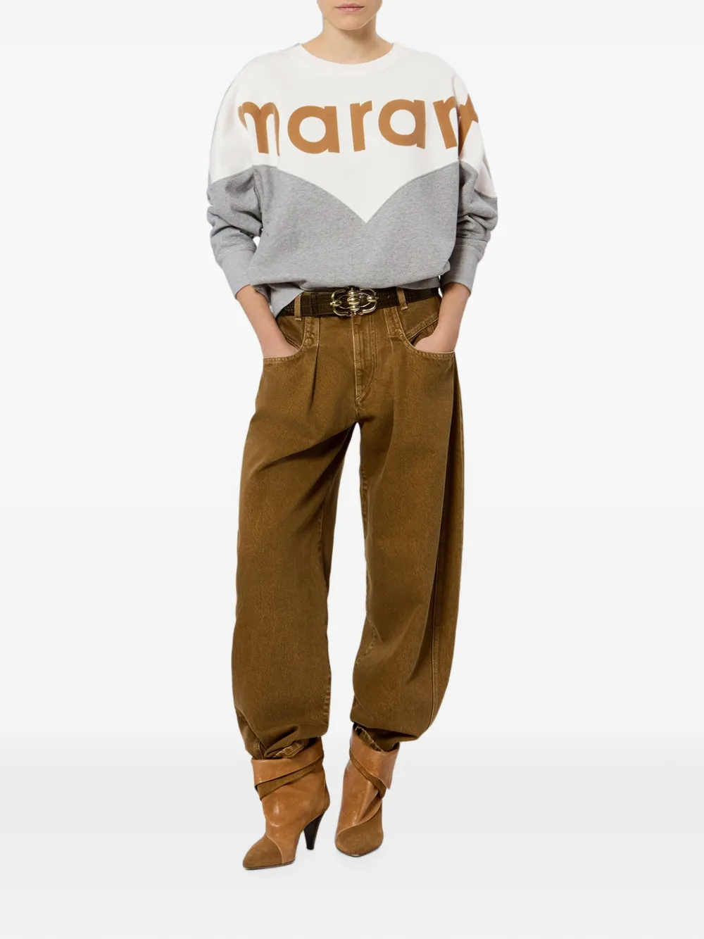  Marant étoile Sudadera Houston - Gris 