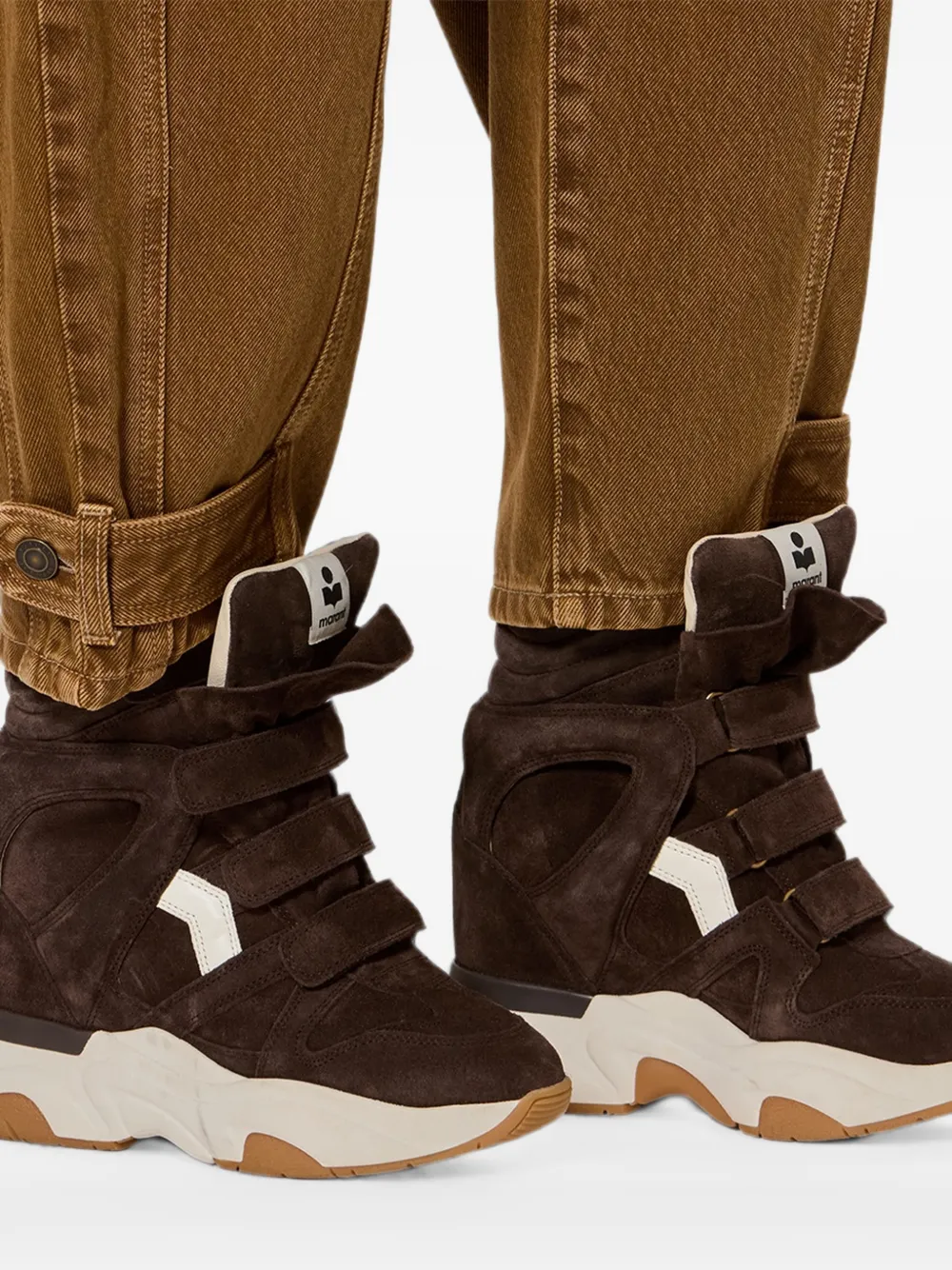 ISABEL MARANT Balskee sneakers Bruin