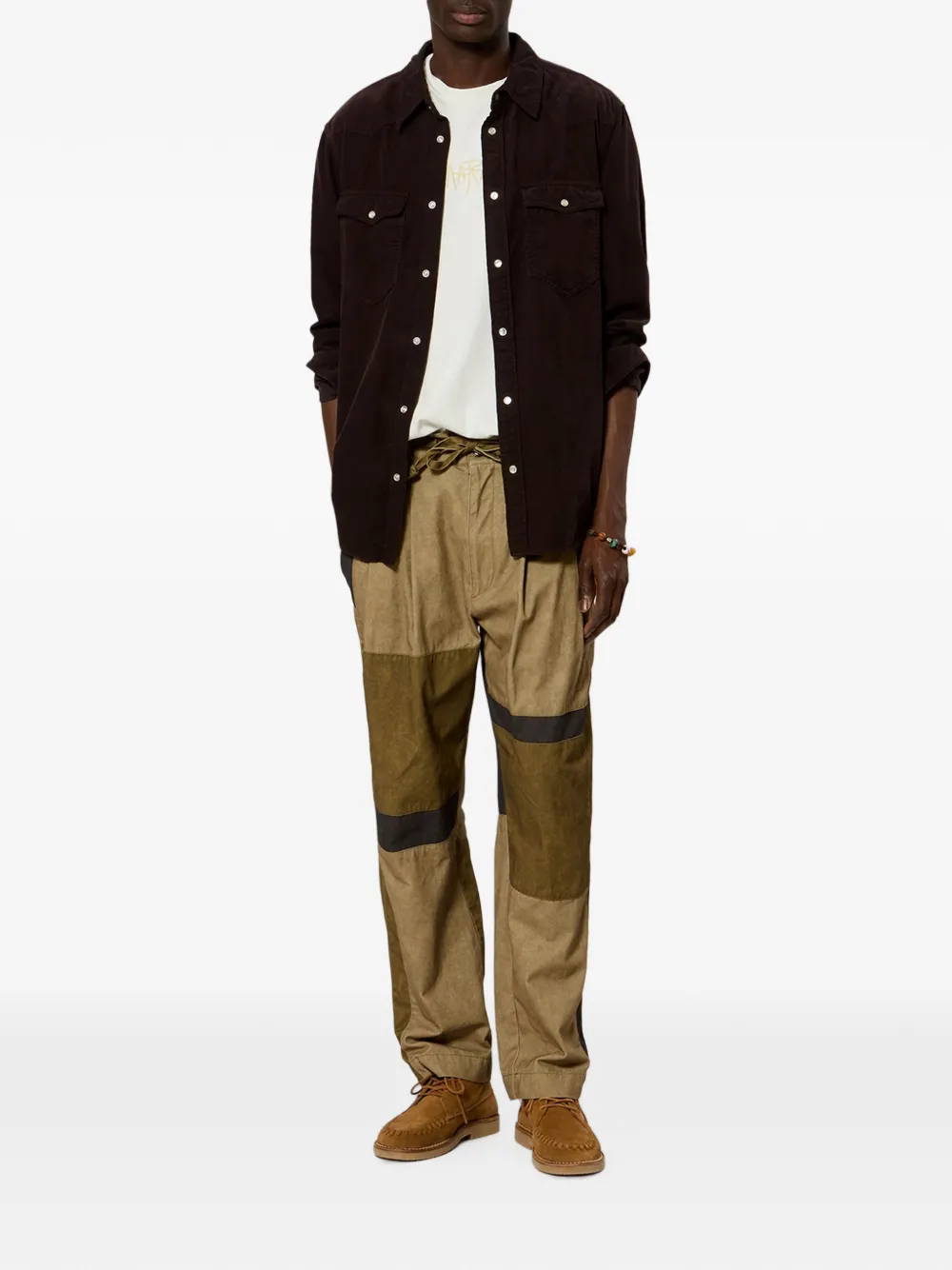 MARANT Vasco overhemd Bruin