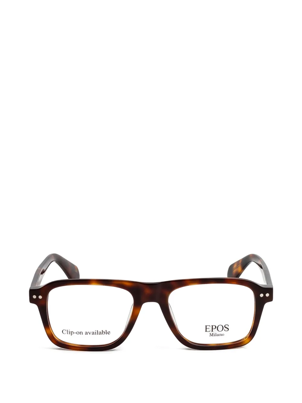 Epos Sam clip-on glasses - Marrone