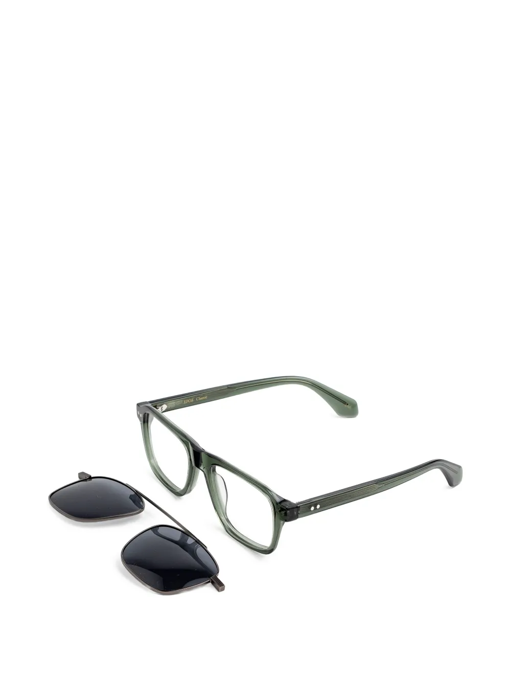  Epos Gafas Sam Con Clip - Verde 