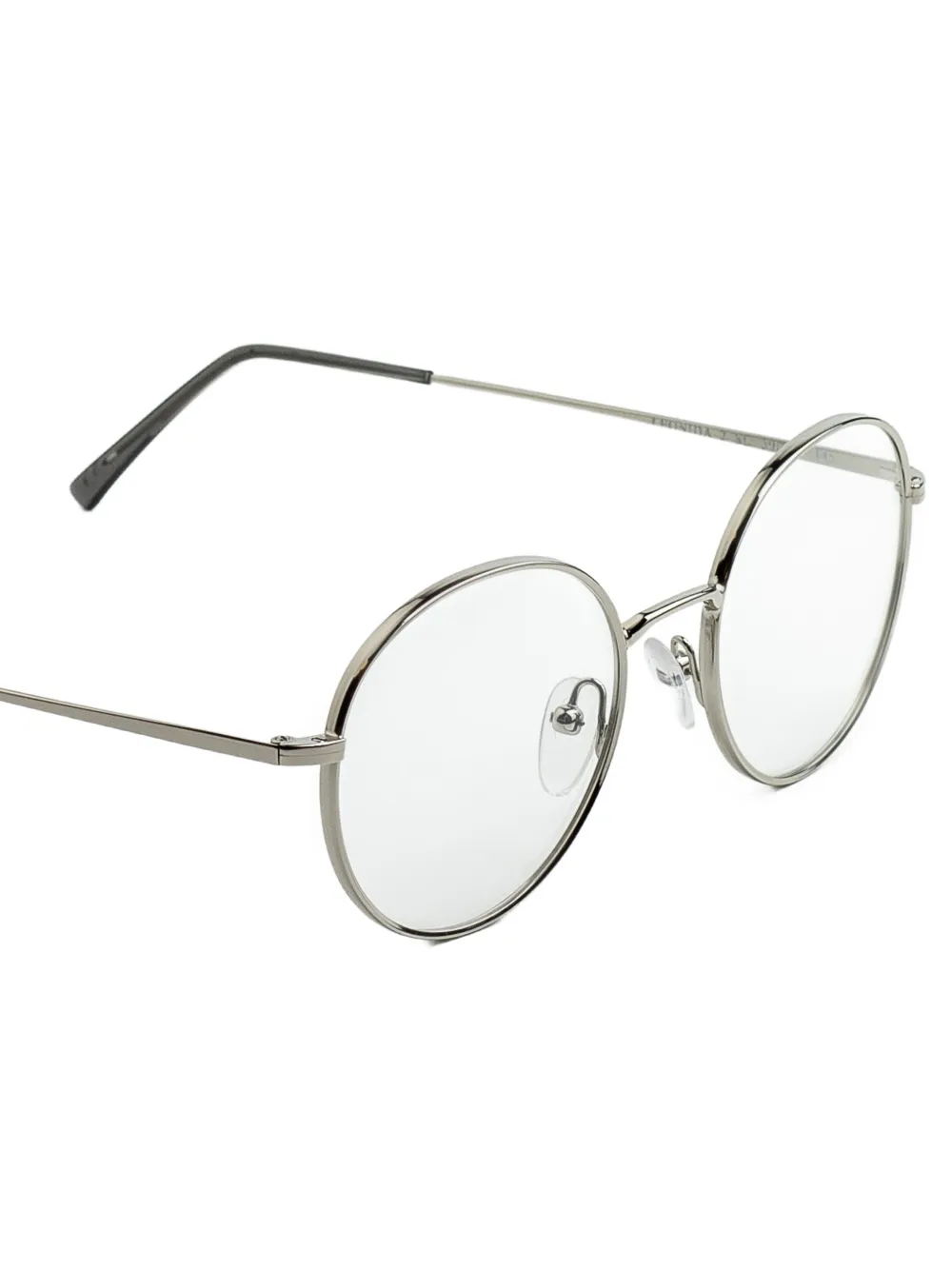 Epos Leonida 2 bril met rond montuur Zilver