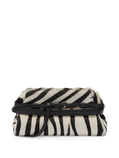 Moschino bolsa de mano con estampado de cebra