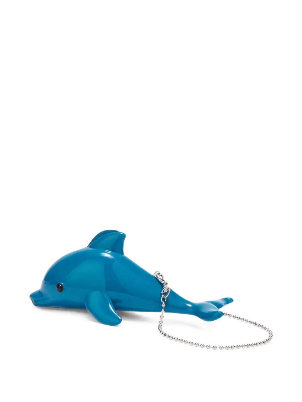 Moschino Dolfijnvormige schoudertas Blauw