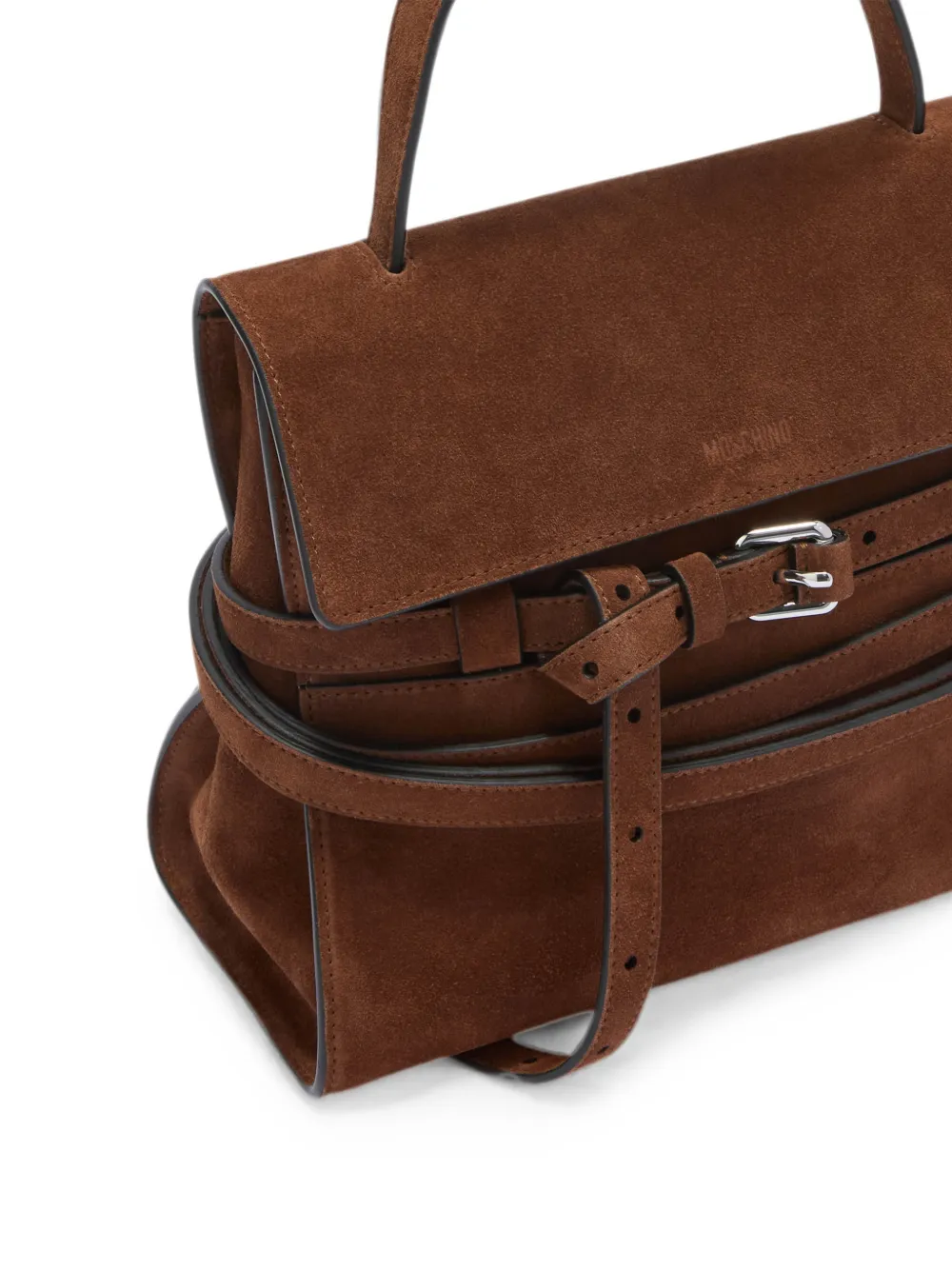 Moschino Tie Me handtas Bruin