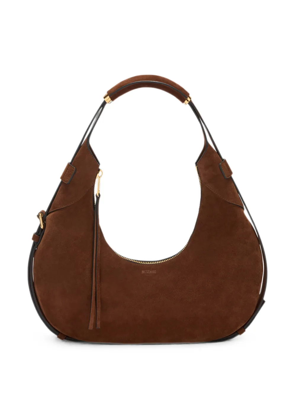 Moschino suede shoulder bag - Marrone