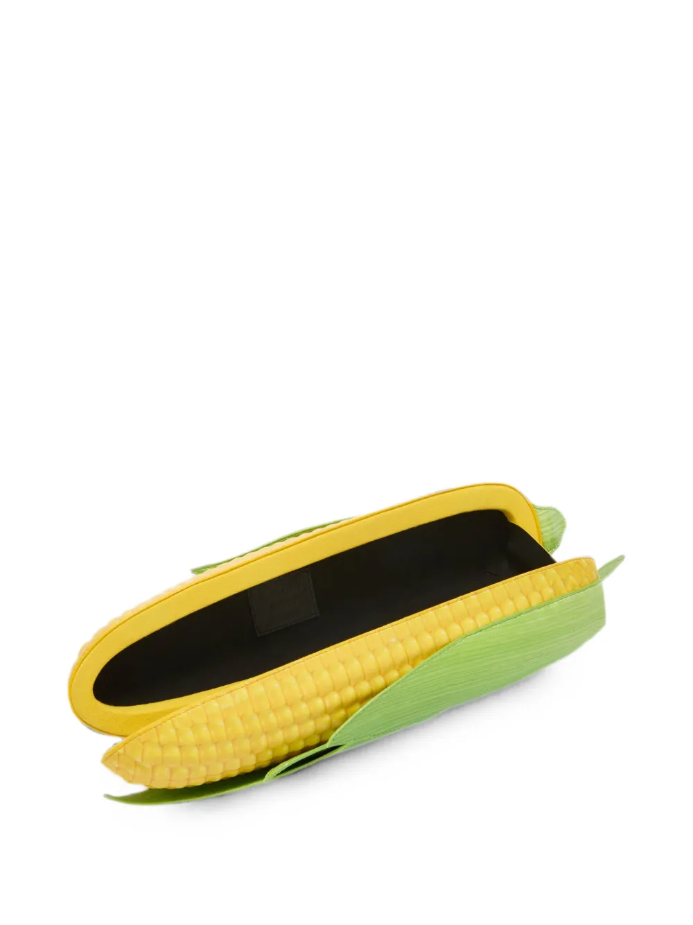 Moschino Maïsvormige clutch Geel
