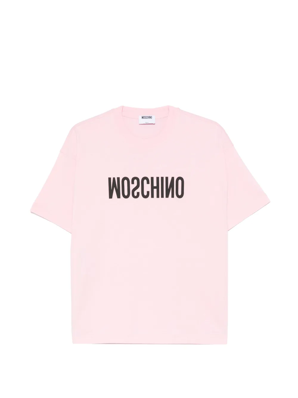 Moschino logo-print T-shirt - Rosa