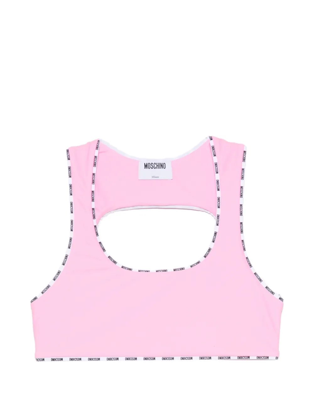 Moschino Reggiseno con dettaglio cut-out - Rosa
