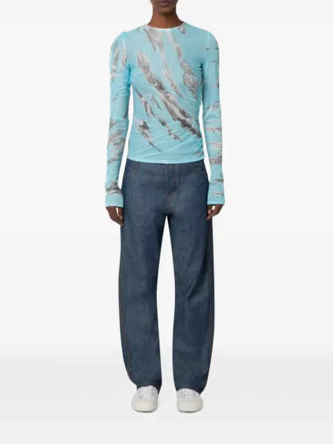 Moschino top de tul Archive Clouds
