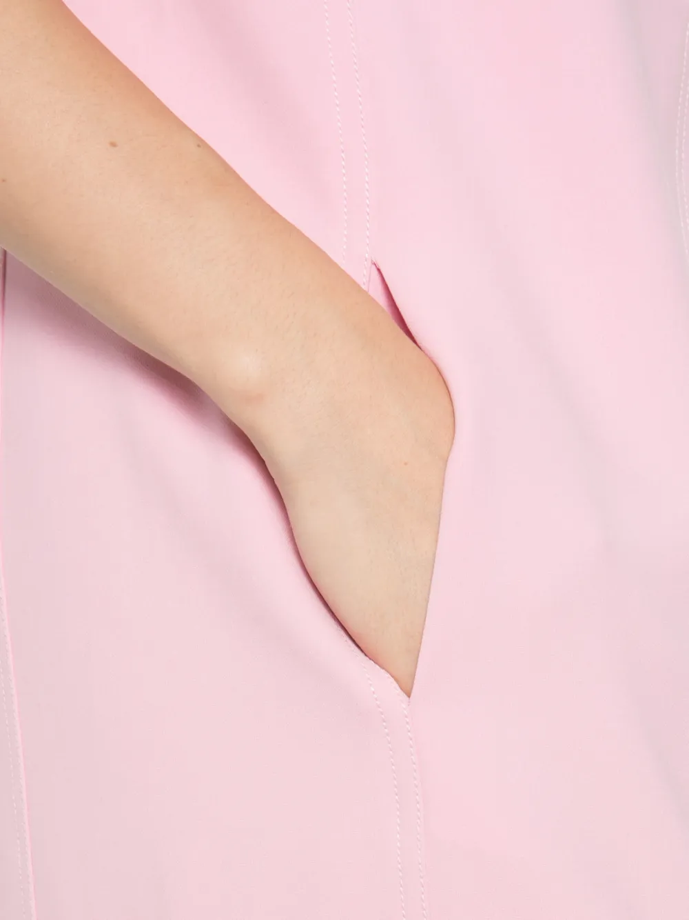 Moschino Mini-jurk met ruches Roze
