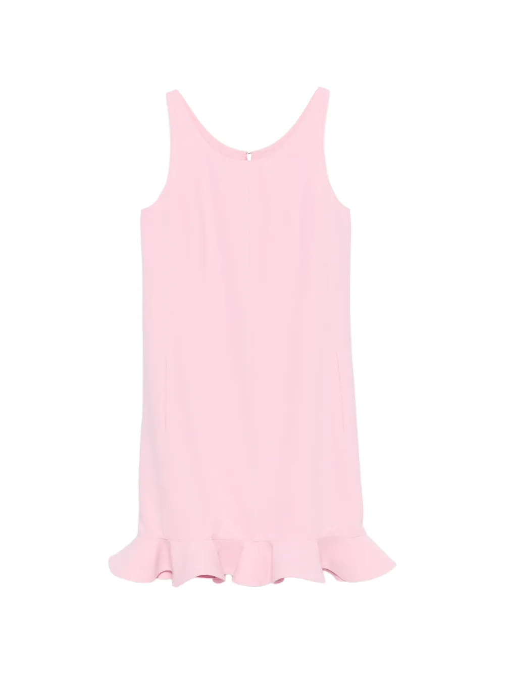 Moschino ruffled sleeveless mini dress - Rosa
