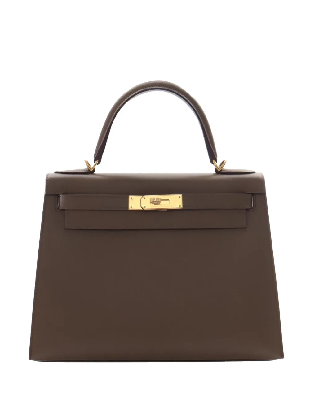 Hermès Pre-Owned 2022 Veau Madame Kelly Sellier II 28 satchel - Marrone