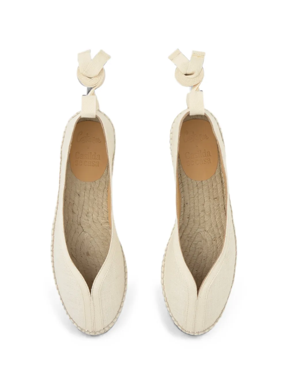 Castañer Kanu CSC tie-fastening espadrilles Beige