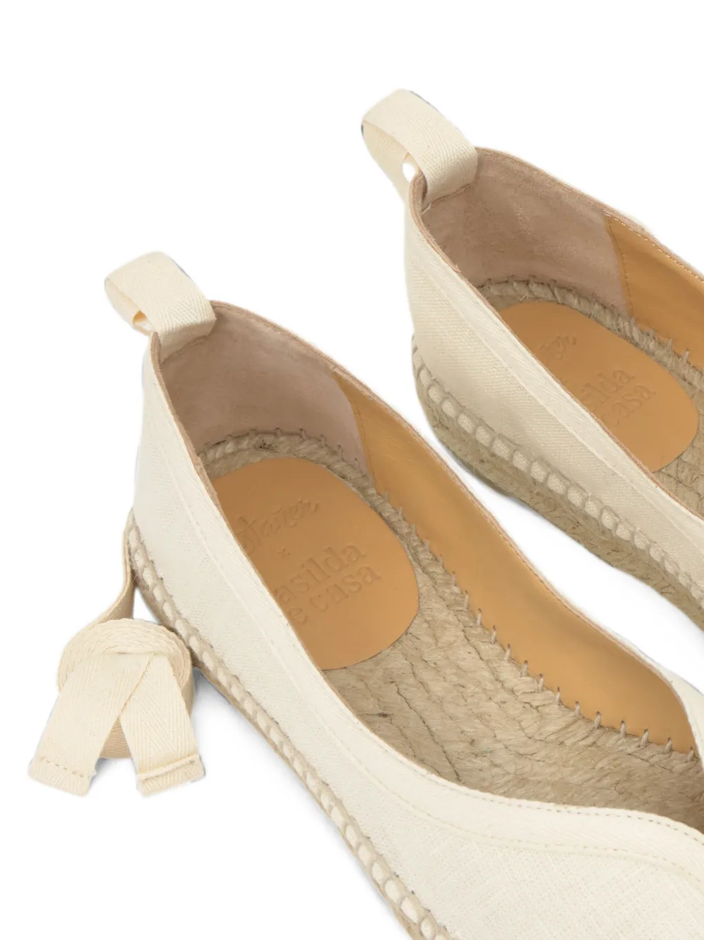 Castañer Kanu CSC tie-fastening espadrilles Beige