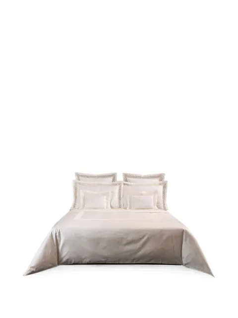 Frette lace-trim pillowcase