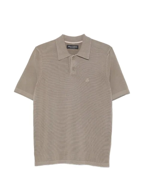 Marc O'Polo logo-embroidered polo shirt