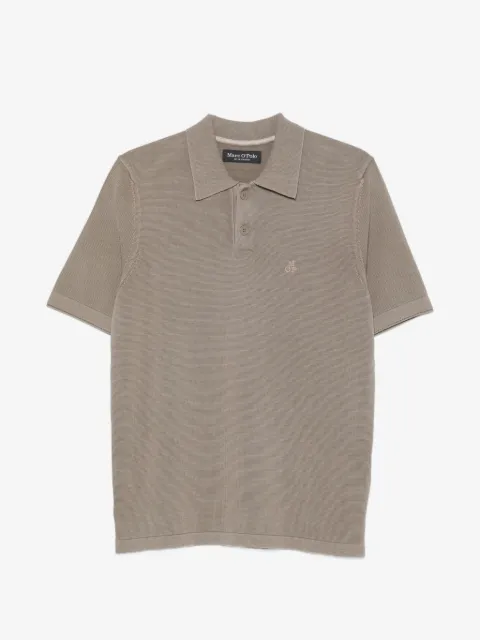 Marc O'Polo logo-embroidered polo shirt