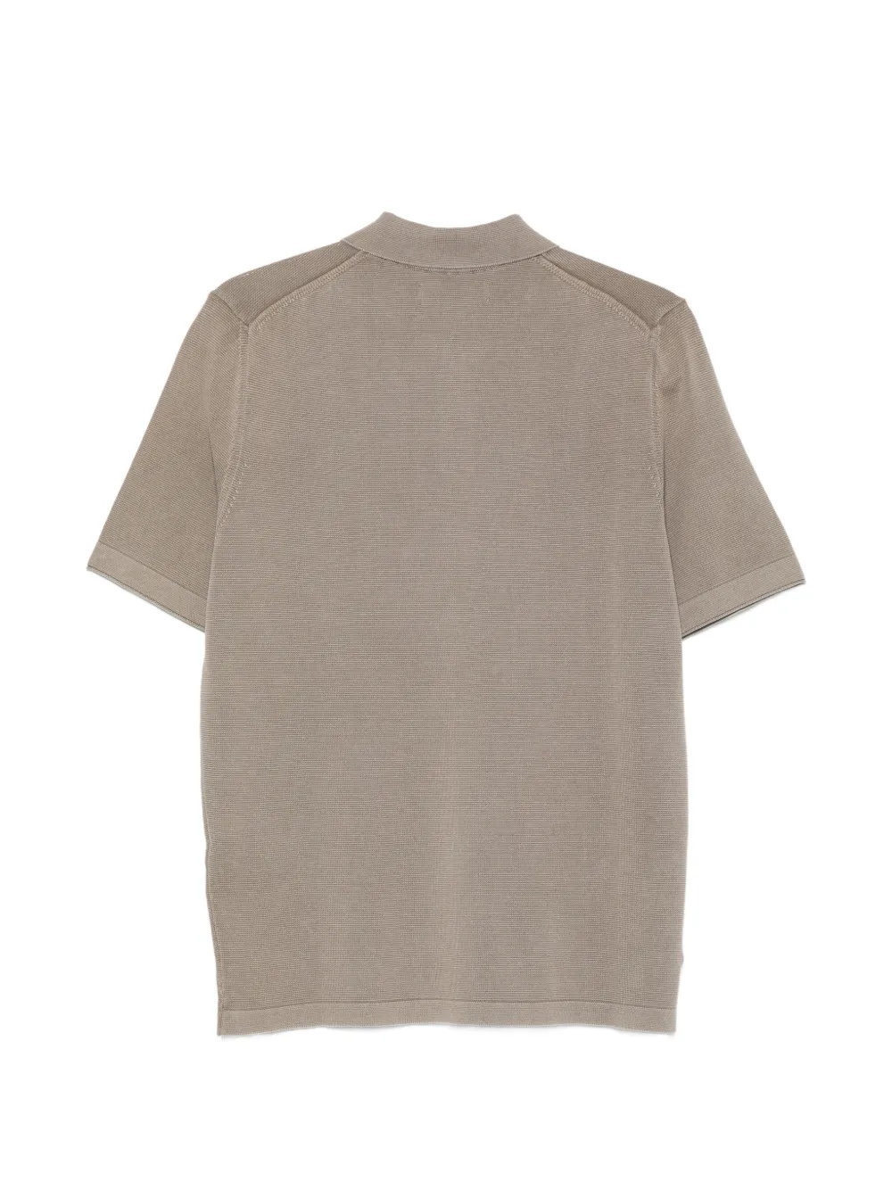 Marc O'Polo Poloshirt met geborduurd logo Beige