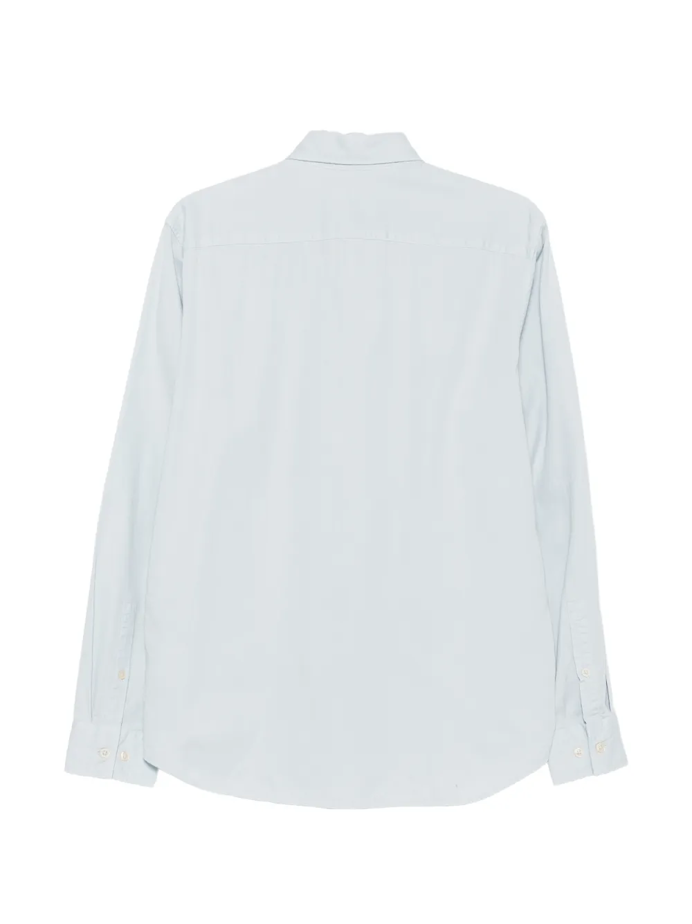Marc O'Polo Overhemd met borstzak en knoopsluiting Blauw