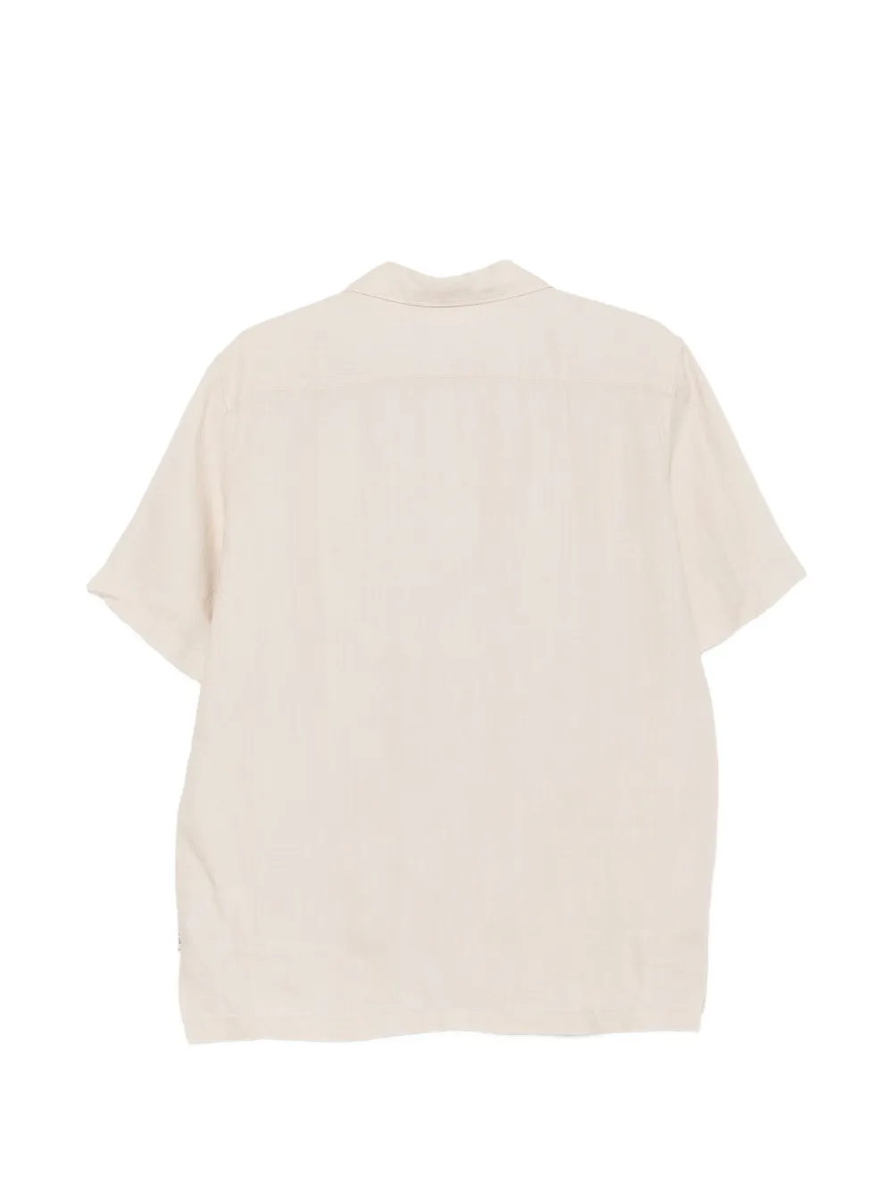 Marc O'Polo overhemd met korte mouwen Beige