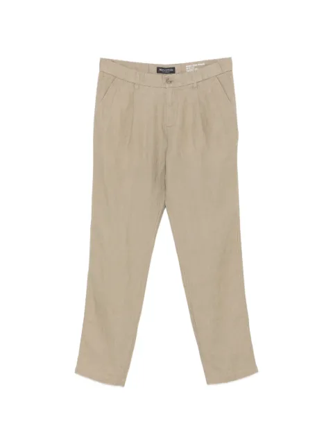 Marc O'Polo Osby pleated tapered-fit trousers