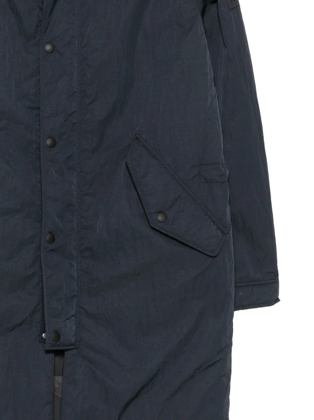  Marc O'polo Logo-patch Coat - Azul 