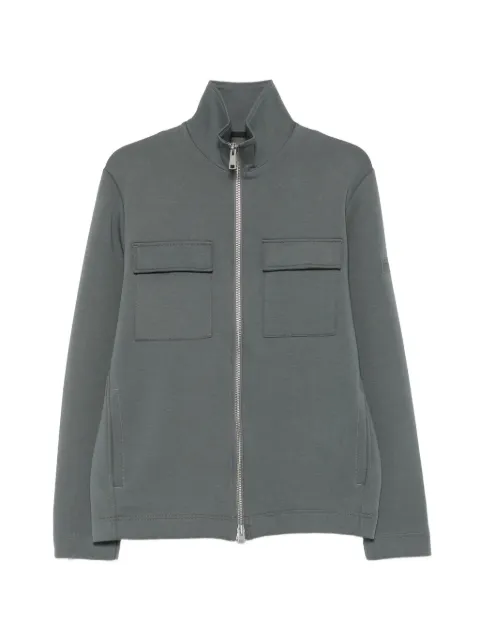 Marc O'Polo zip-fastening flap-pocket sweatshirt
