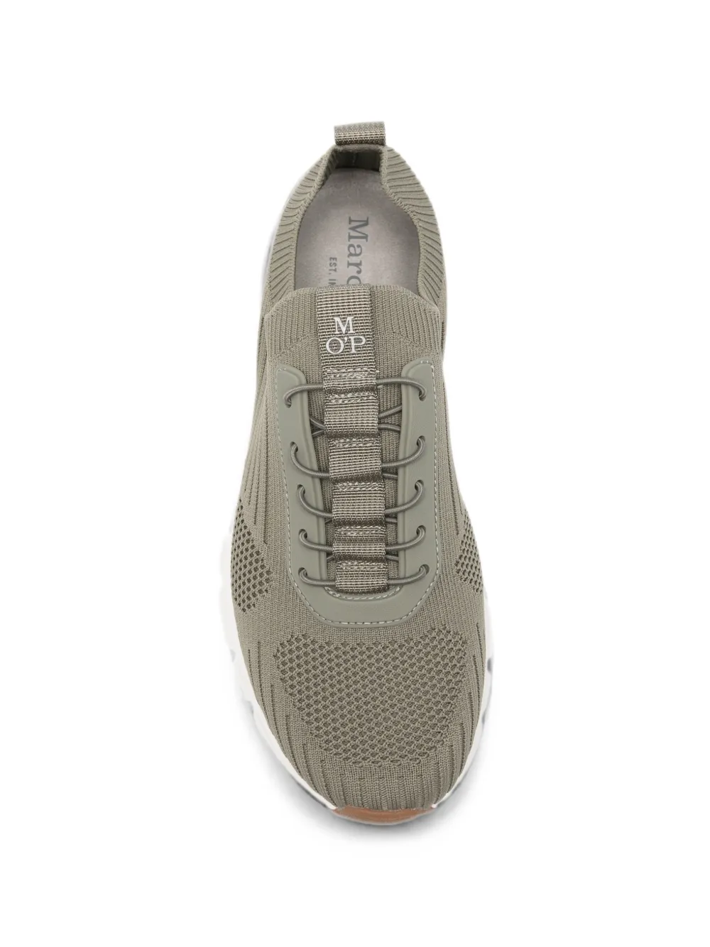 Marc O'Polo Oliver gebreide sneakers Groen